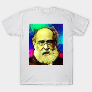 Anthony Trollope Colourful Portrait | Anthony Trollope Artwork 7 T-Shirt